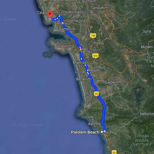 Palolem to Nerul