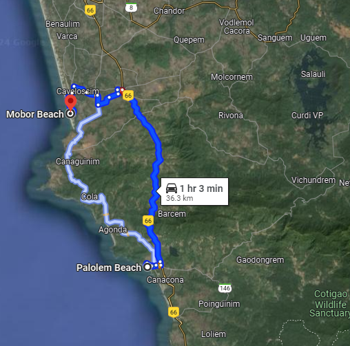 Palolem to Mobor