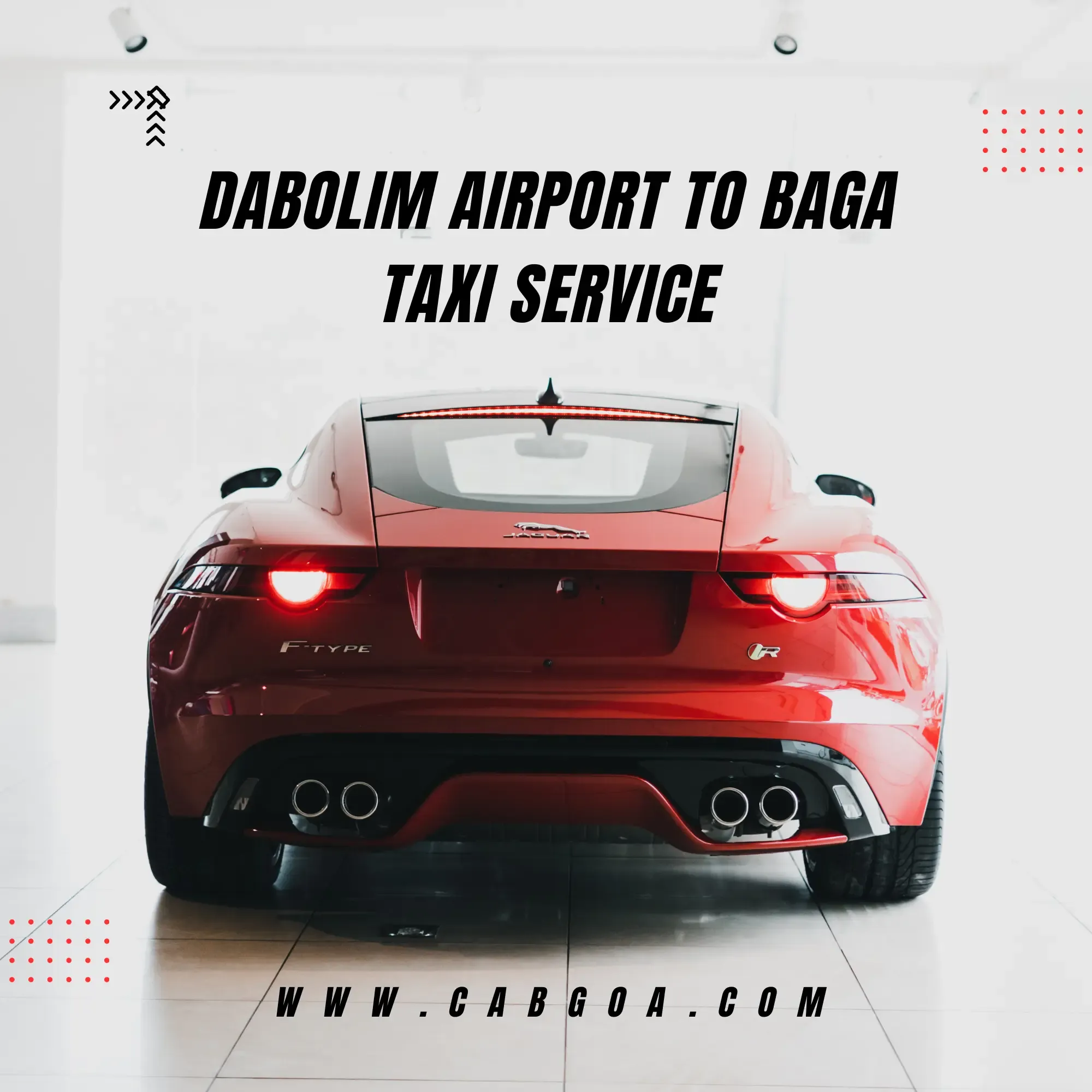 Dabolim Airport to Baga Taxi