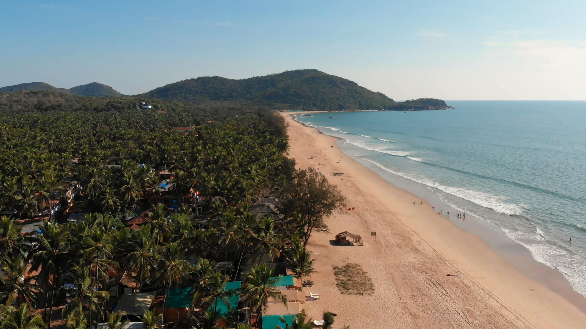 Agonda - Cab Goa pickup location sightseeing spot. Showing real photo from Agonda. Image 2 of 4.