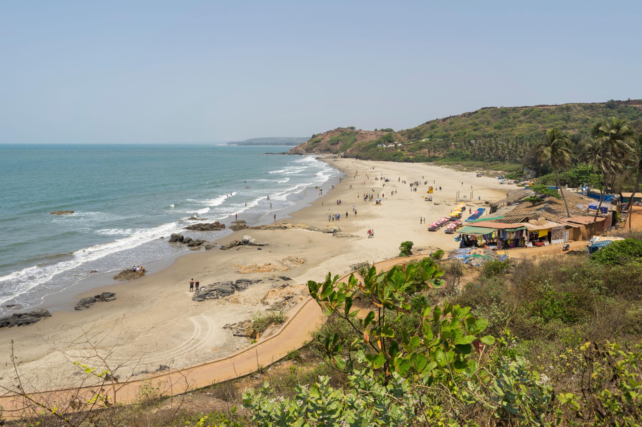 Anjuna - Cab Goa pickup location sightseeing spot. Showing real photo from Anjuna. Image 1 of 4.