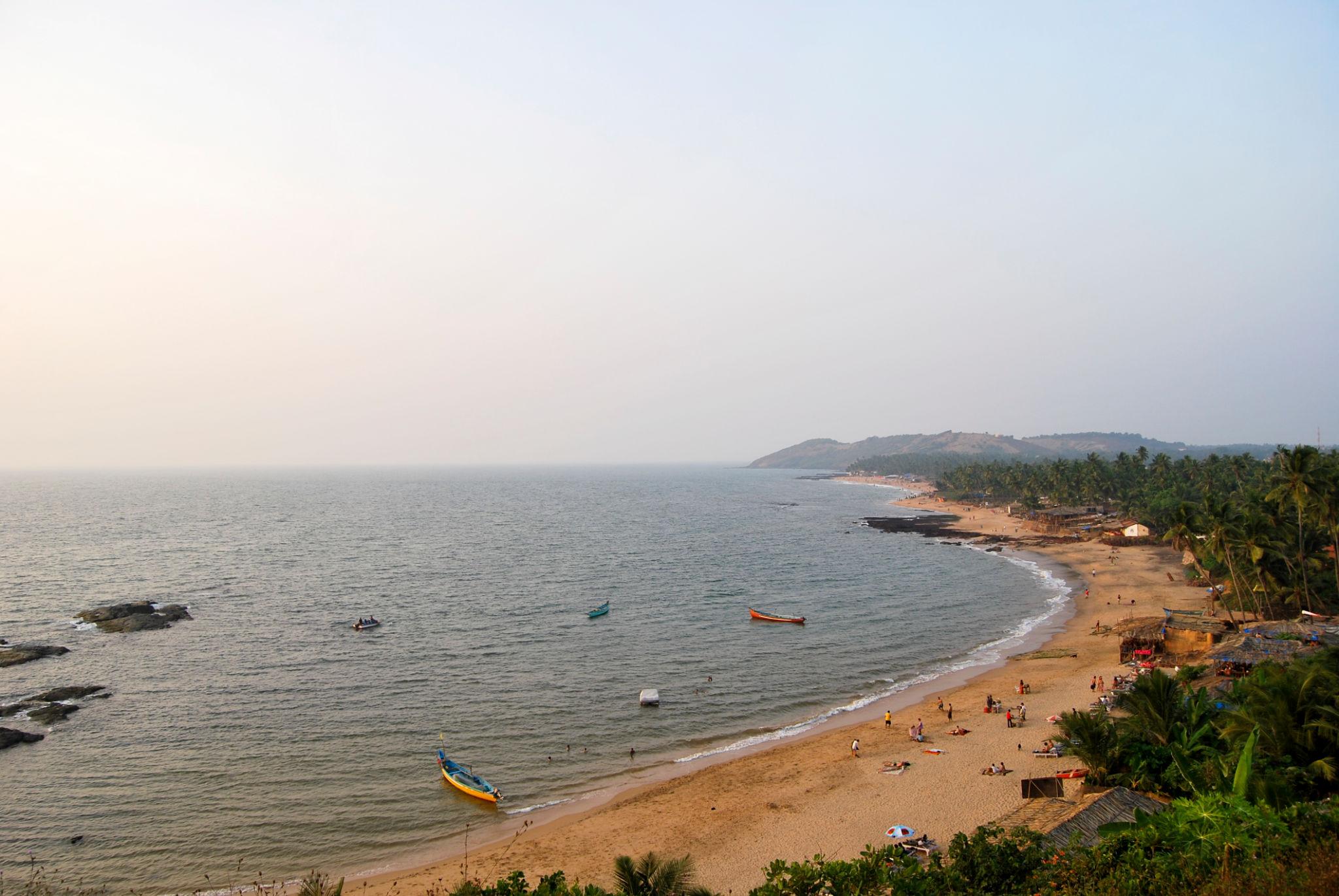 Anjuna - Cab Goa pickup location sightseeing spot. Showing real photo from Anjuna. Image 4 of 4.