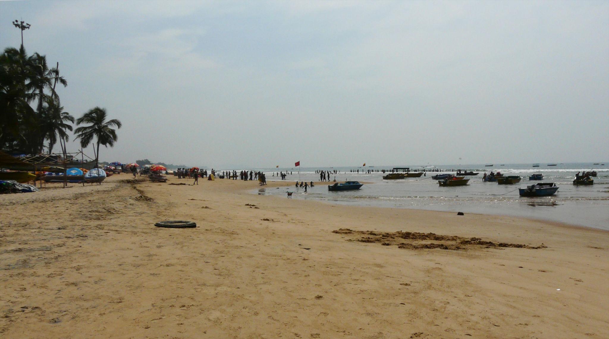 Baga - Cab Goa pickup location sightseeing spot. Showing real photo from Baga. Image 1 of 4.