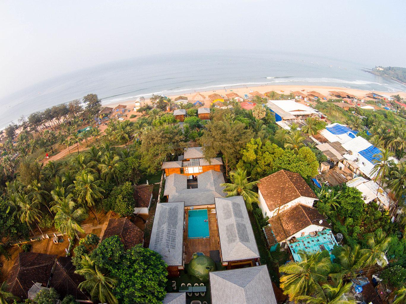 Baga - Cab Goa pickup location sightseeing spot. Showing real photo from Baga. Image 4 of 4.