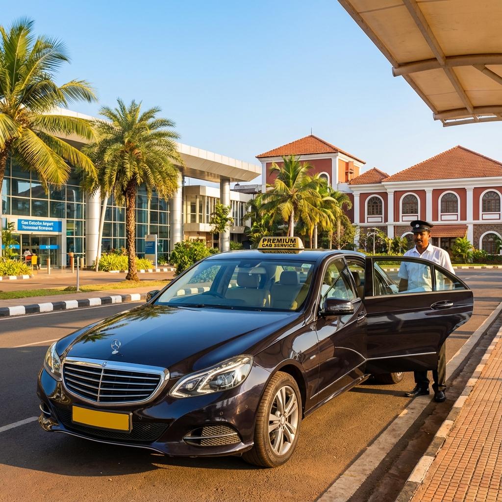 Dabolim Airport - Cab Goa pickup location sightseeing spot. Showing real photo from Dabolim Airport. Image 1 of 9.