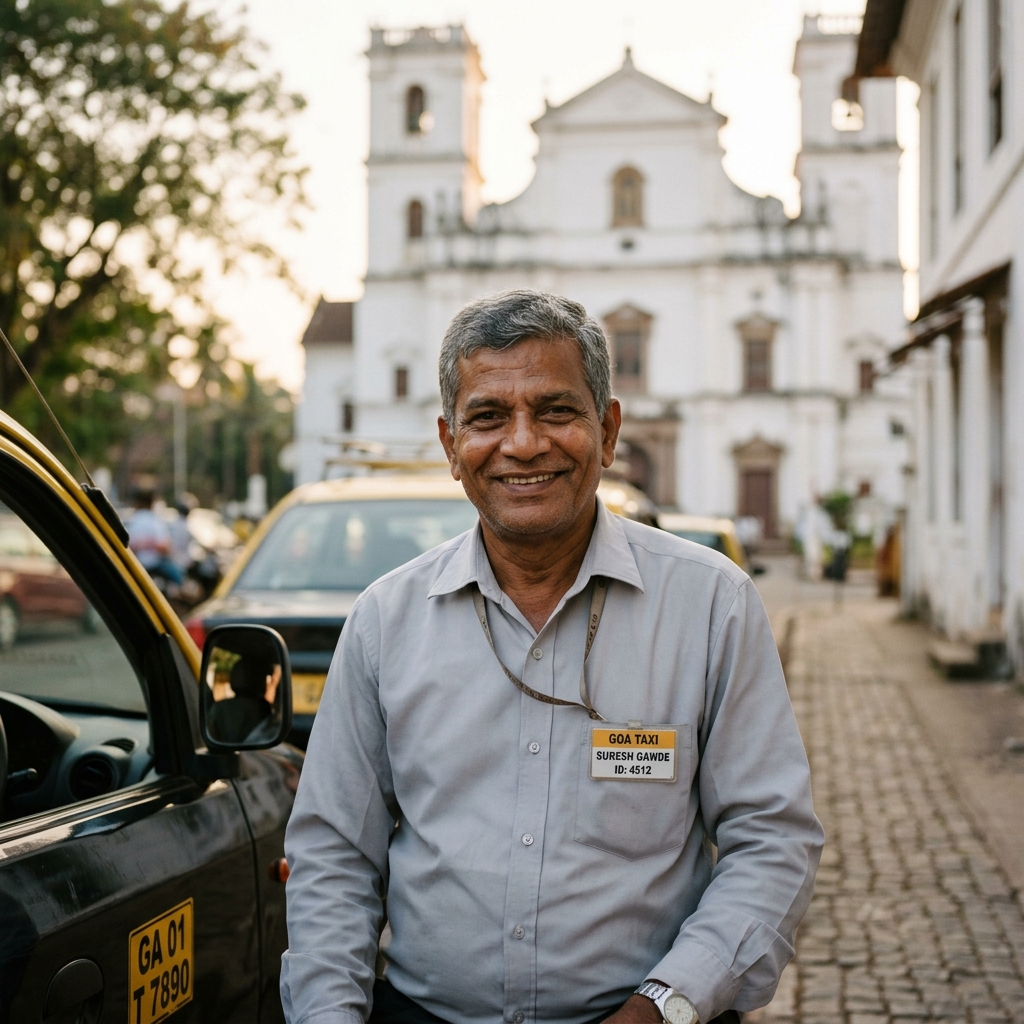 Suresh Gawde — Sightseeing Guide, Cab Goa