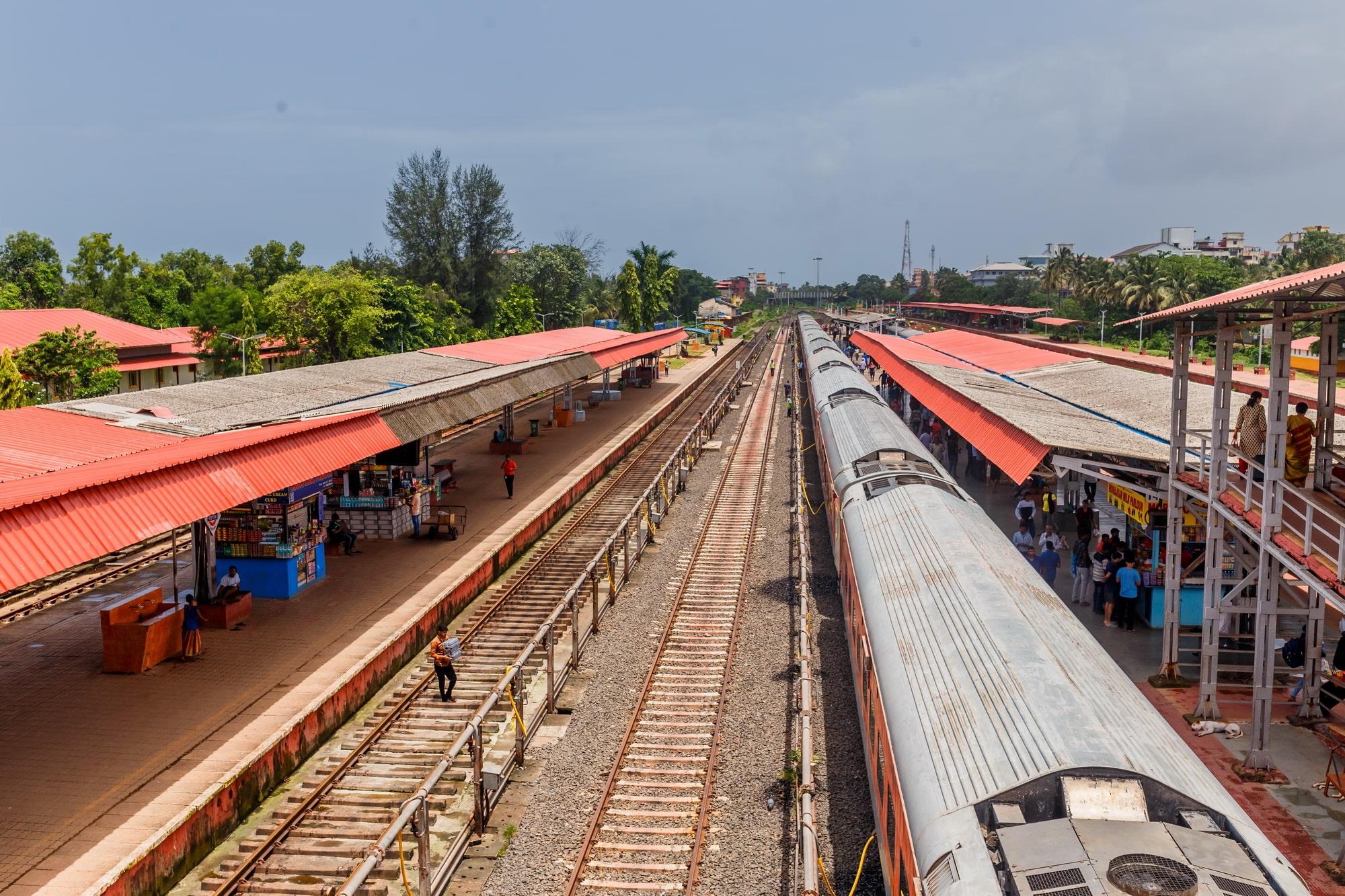 Madgaon Rly Station view 5