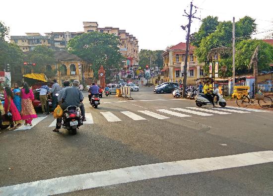 Mapusa - Cab Goa pickup location sightseeing spot. Showing real photo from Mapusa. Image 3 of 7.