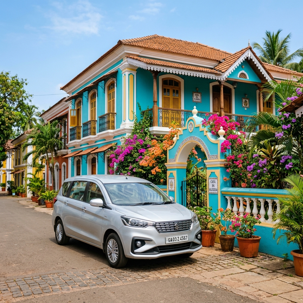 Maruti Ertiga SUV taxi in Goa