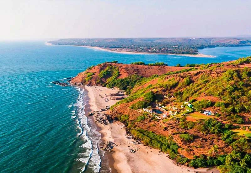 Morjim - Cab Goa pickup location sightseeing spot. Showing real photo from Morjim. Image 1 of 6.