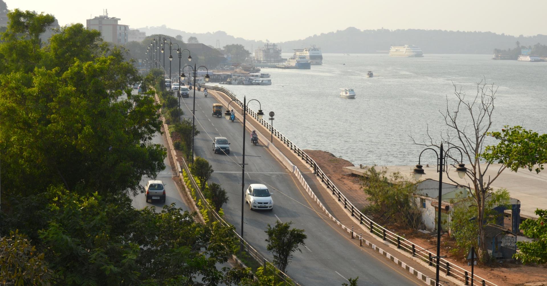 Panaji - Cab Goa pickup location sightseeing spot. Showing real photo from Panaji. Image 8 of 10.