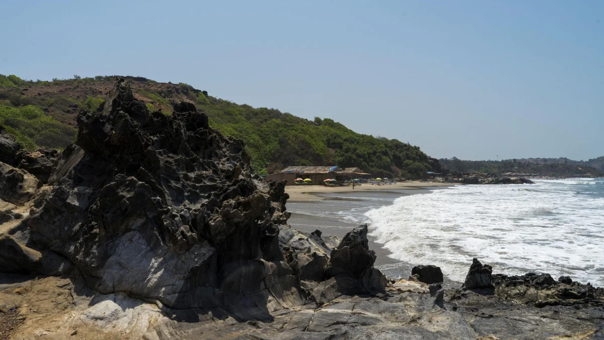 Anjuna Beach Goa scenery