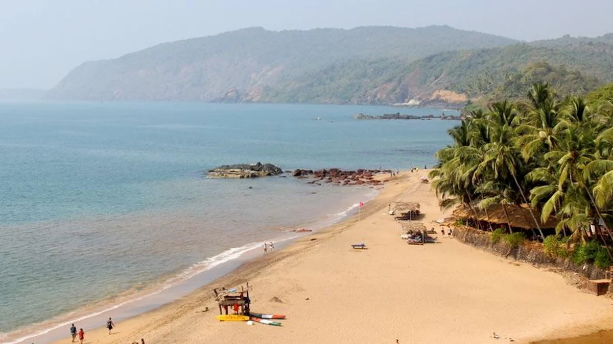 Candolim Beach Goa sunset view