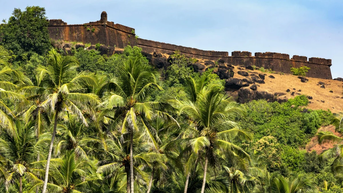 Chapora Fort ancient ruins