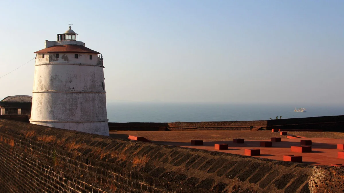 Scenic views from Fort Aguada Goa