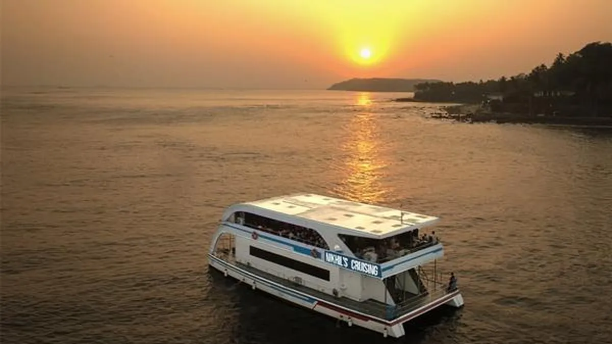 Sunset Cruise Ship Goa
