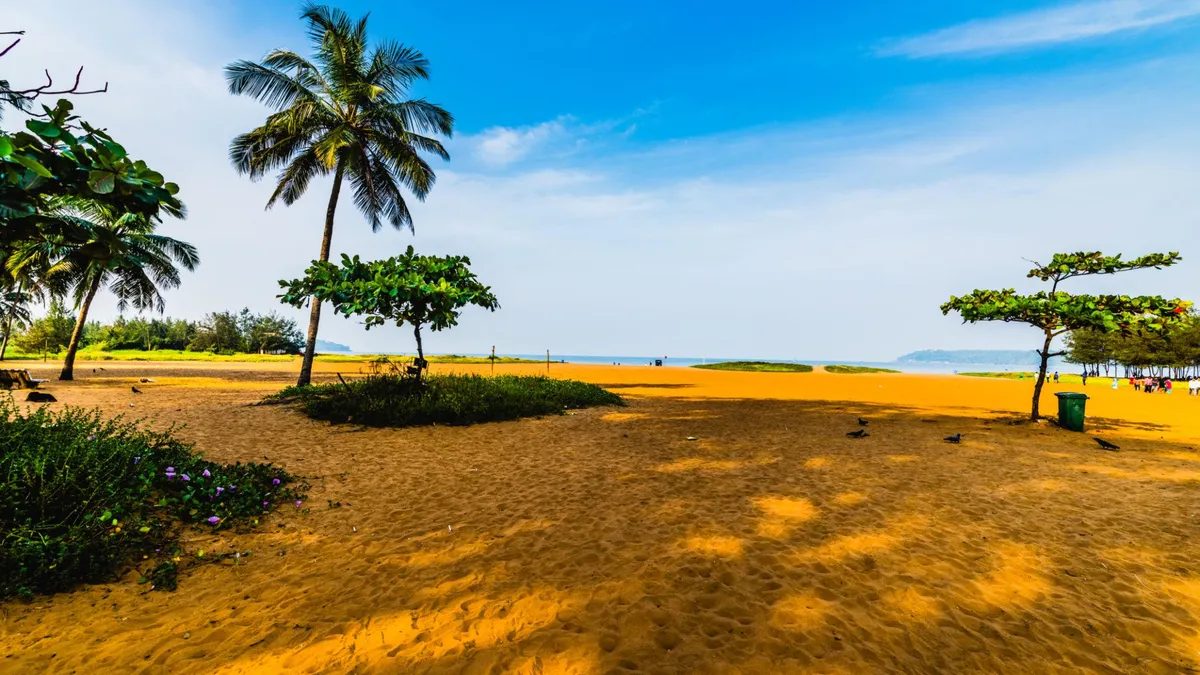Miramar Beach Shoreline Goa