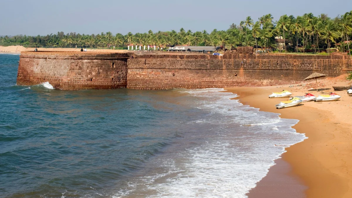 Sinquerim Beach Goa coastline
