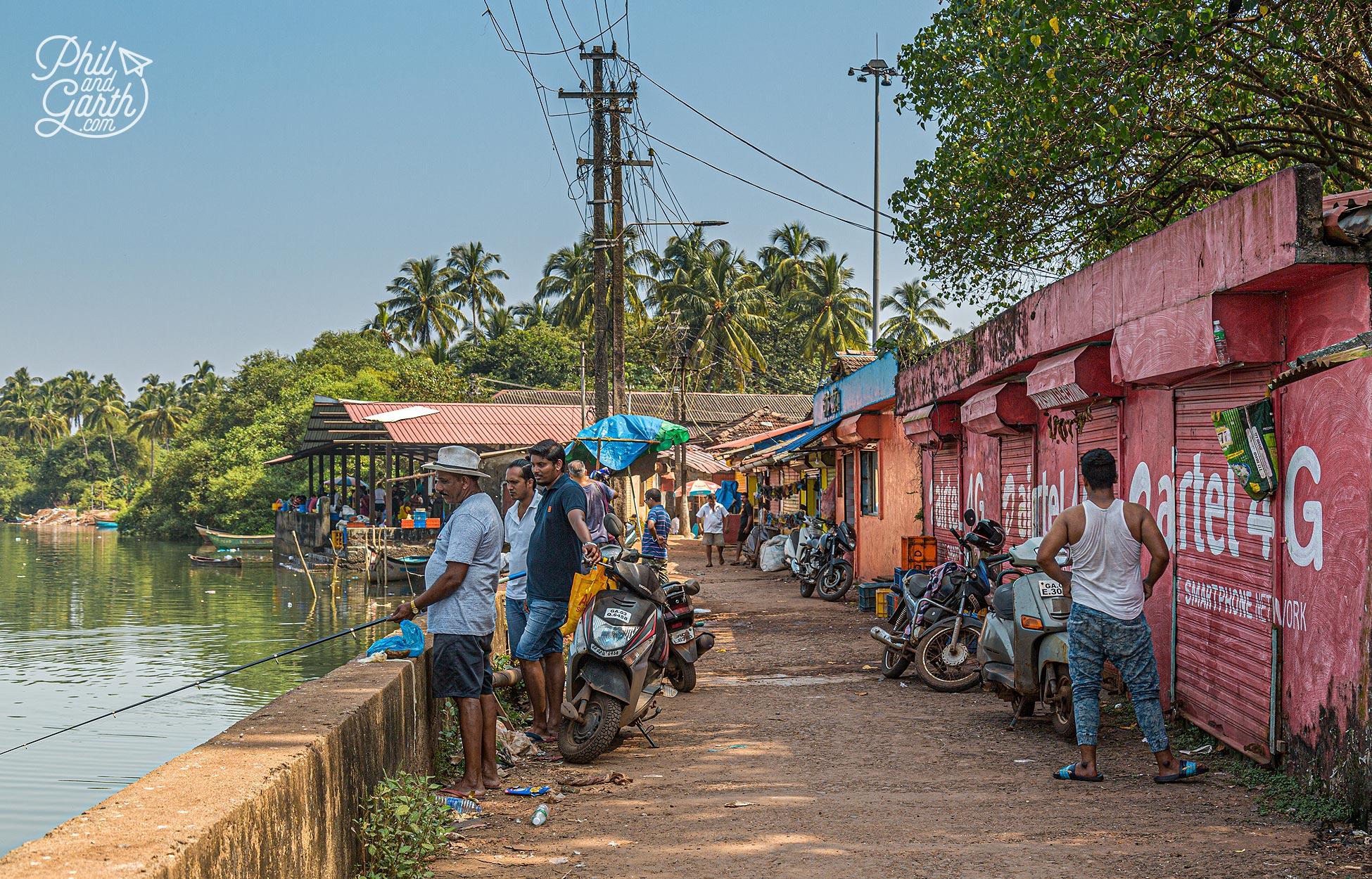 Siolim - Cab Goa pickup location sightseeing spot. Showing real photo from Siolim. Image 1 of 6.