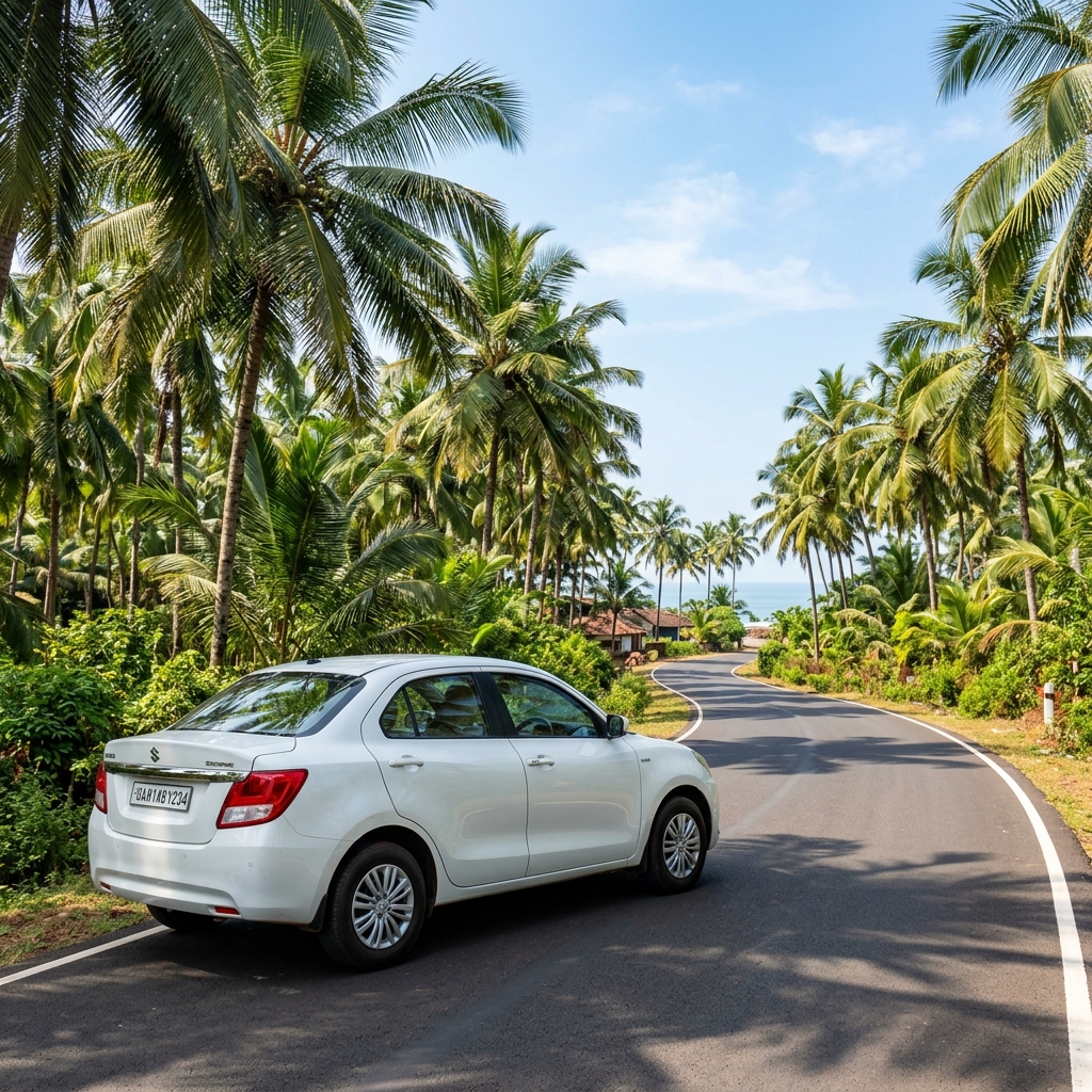 Swift Dzire taxi booking in Goa