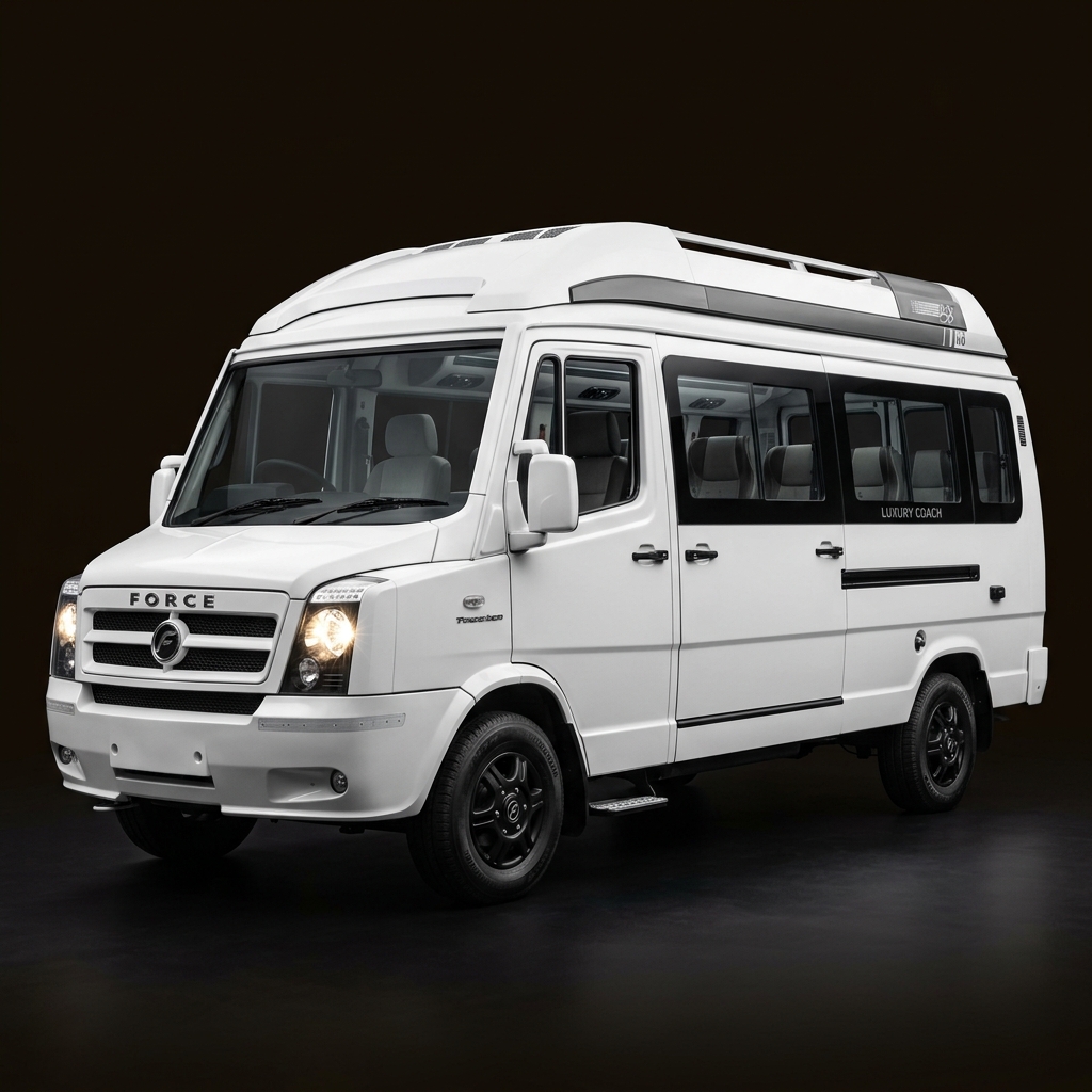 Tempo Traveller 17 Seater Coach Goa