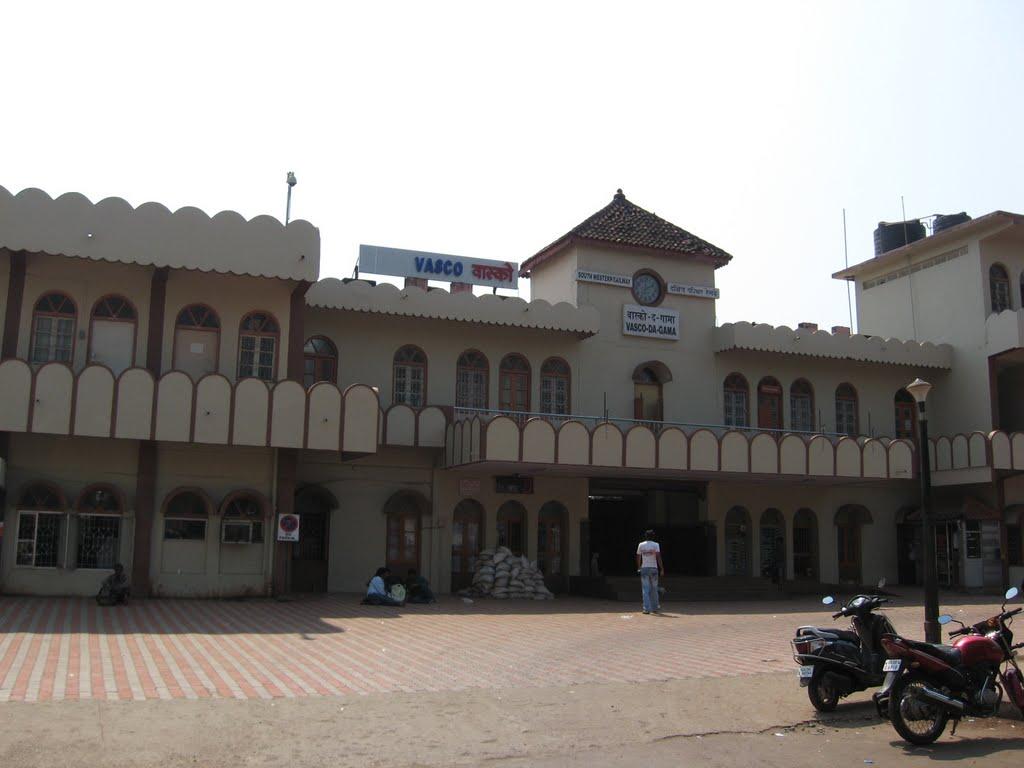Vasco Rly Station - Cab Goa pickup location sightseeing spot. Showing real photo from Vasco Rly Station. Image 5 of 5.